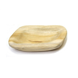 Misa podłuzna z drewna egzotycznego TEAK 20cm